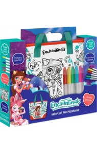 Энчантималс. Сумка-шопер для раскрашивания