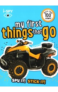 I-Spy My First Things That Go. Spy It! Stick It!